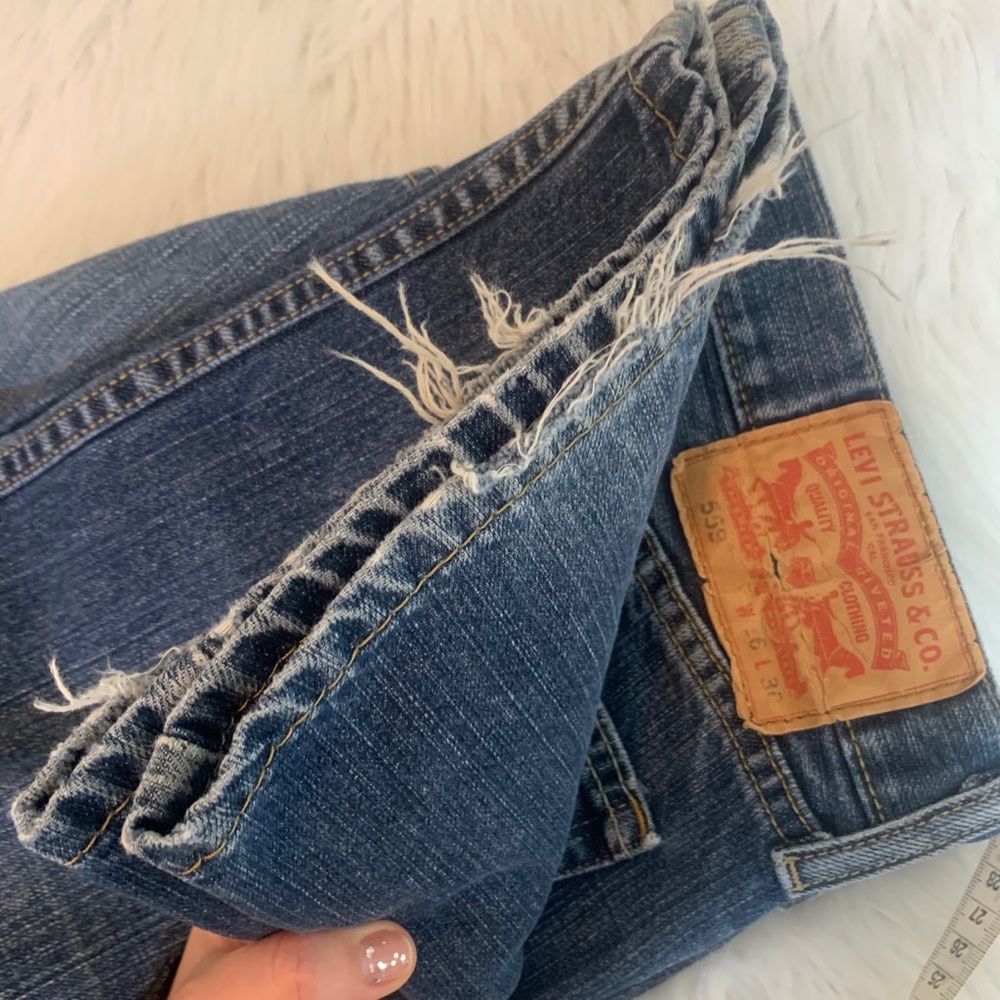 LEVIS 559 MEN'S JEANS SIZE 36 X 30 RED TAB - Picture 10 of 10